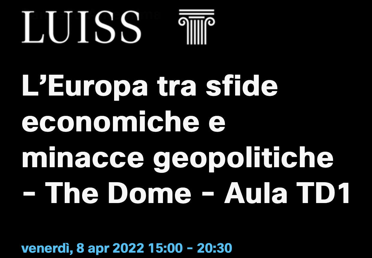 L’Europa tra sfide economiche e minacce geopolitiche 